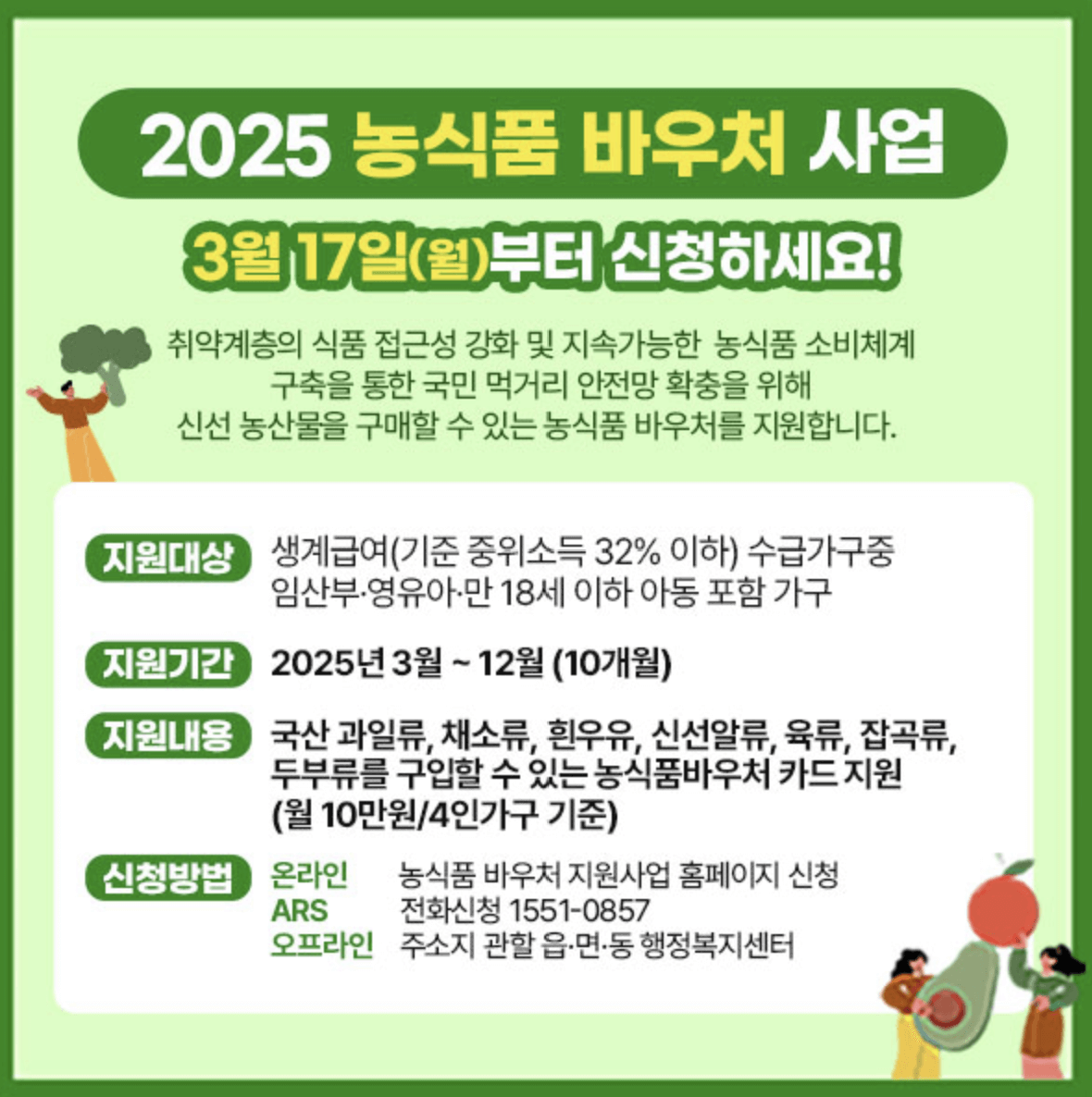 2025 농식품 바우처