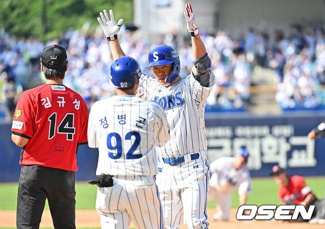 강민호 2타점 만세!