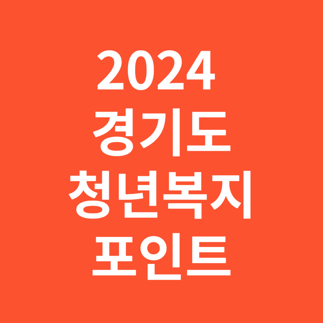 경기도청년복지포인트