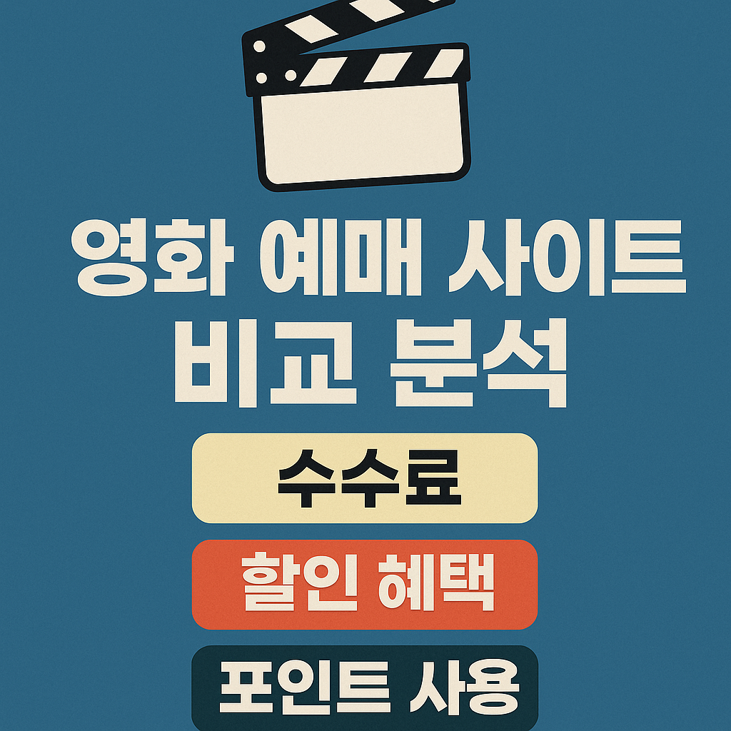 영화 예매 사이트 비교 분석 썸네일