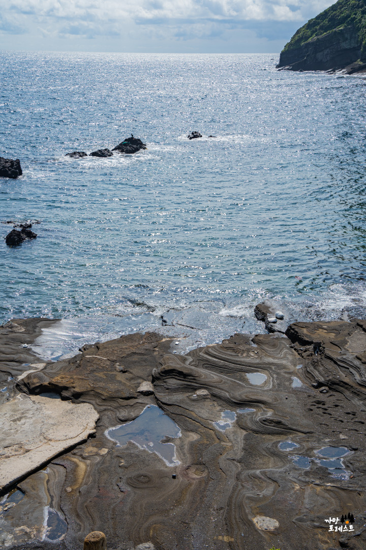 성산일출봉 우뭇개 해안 모습