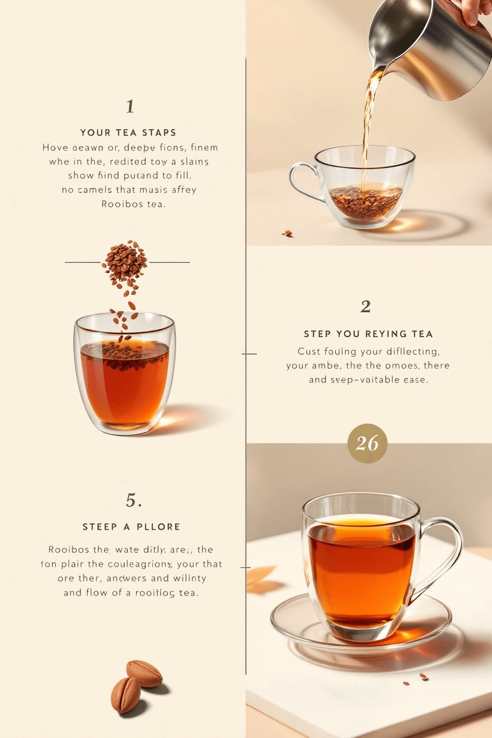 루이보스차 사진입니다.