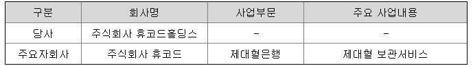 주식회사 휴코드홀딩스