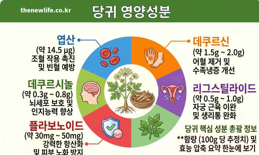 당귀 효능 영양성분
