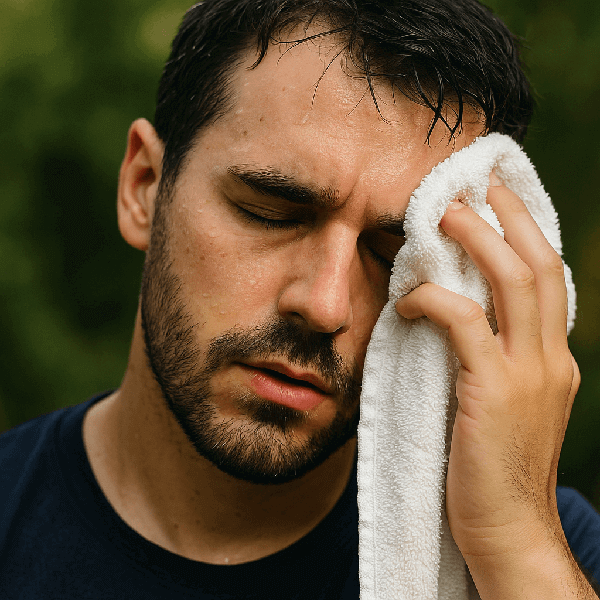 일주일 1~2회 각질 제거 + 진정팩 병행