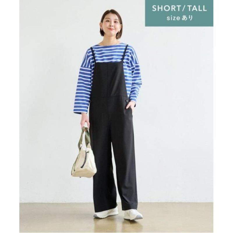 유나이티드 애로우 green label relaxing 뷔스티에 블랙 오버롤 점프수트