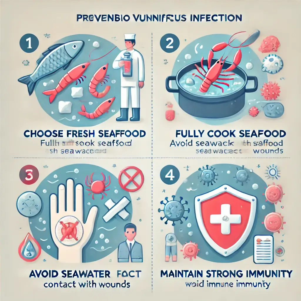 비브리오패혈증의 예방 방법