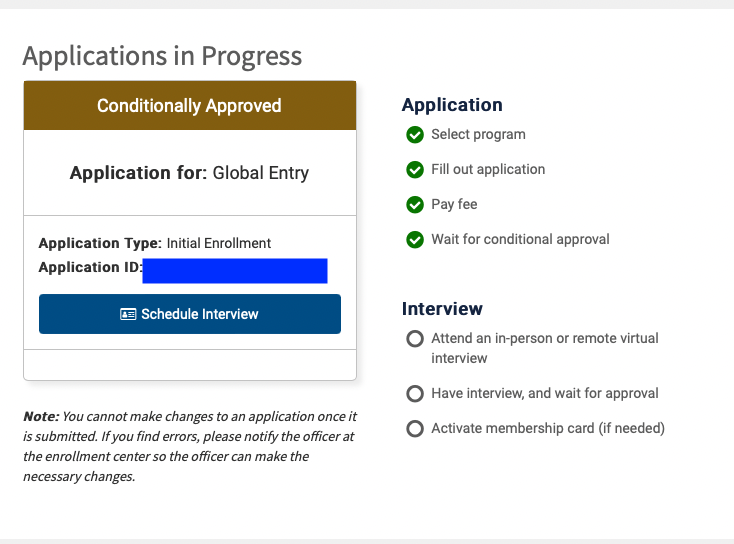 글로벌 엔트리 신청 방법