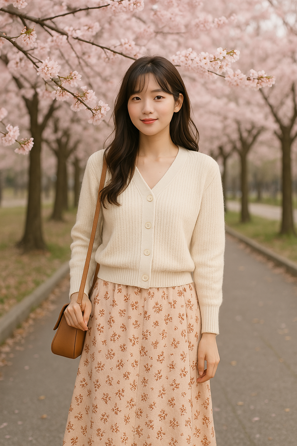 벚꽃 사진에 어울리는 벚꽂룩 감성 패션 스타일링 가이드