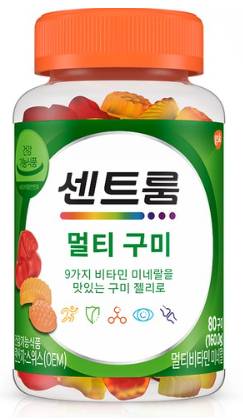 센트룸 멀티 구미 160g, 80정, 1개