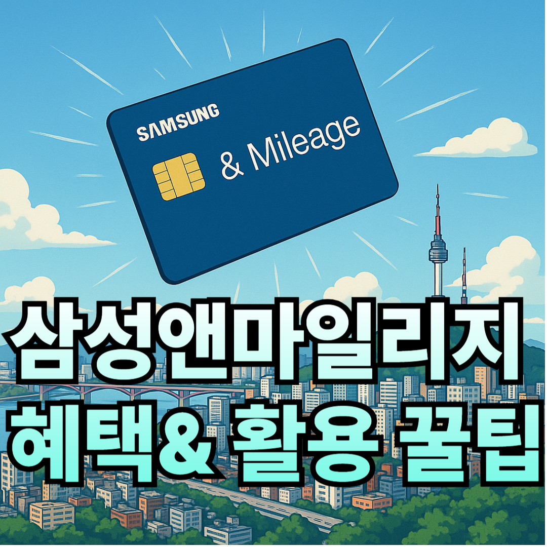 삼성 앤마일리지 카드