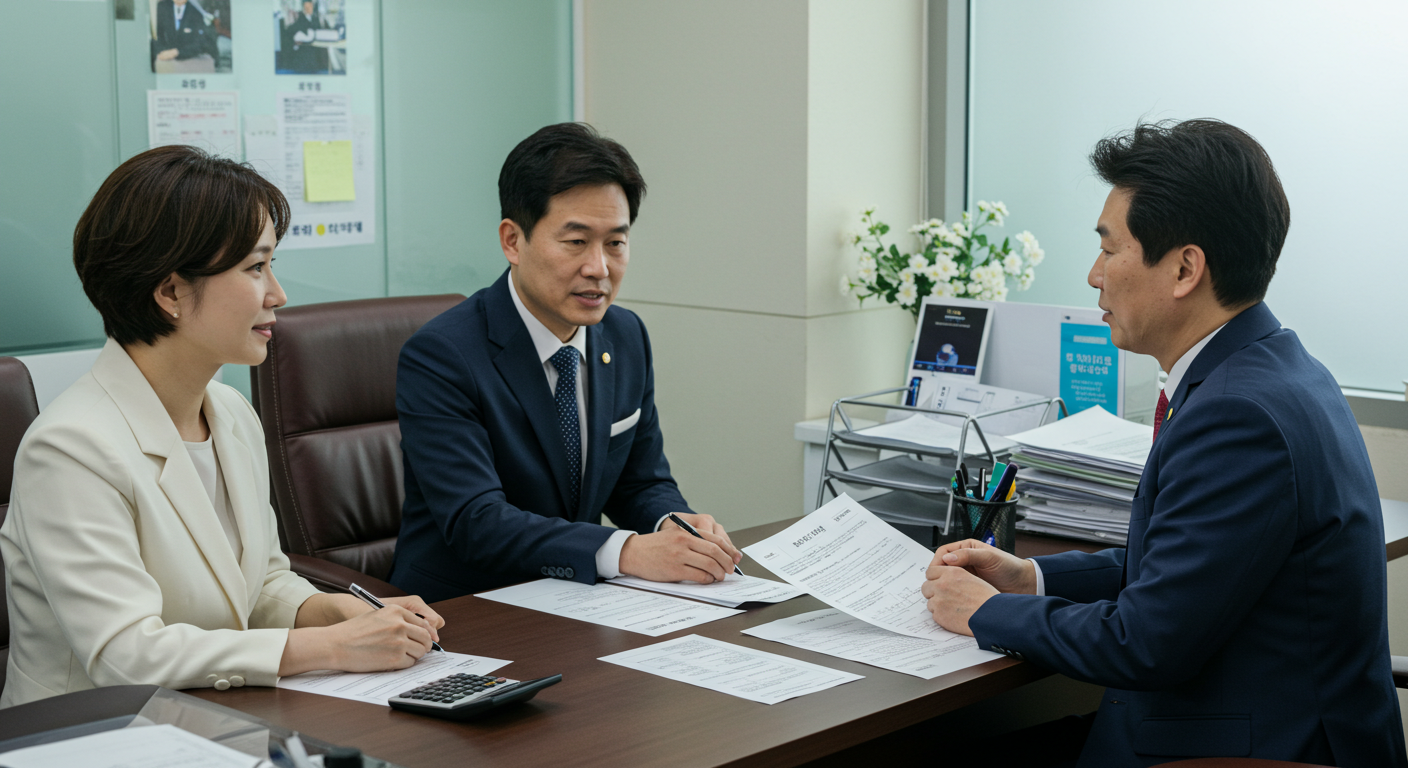 financial counseling for low credit loan support in Korea (경기도 극저신용대출 상담)