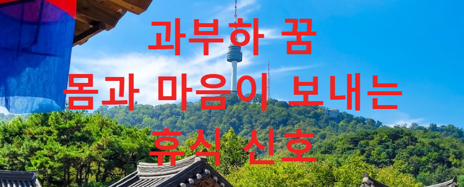 꿈과건강
