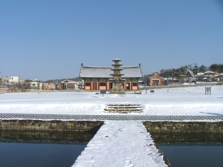 부여 정림사지 오층석탑 역사