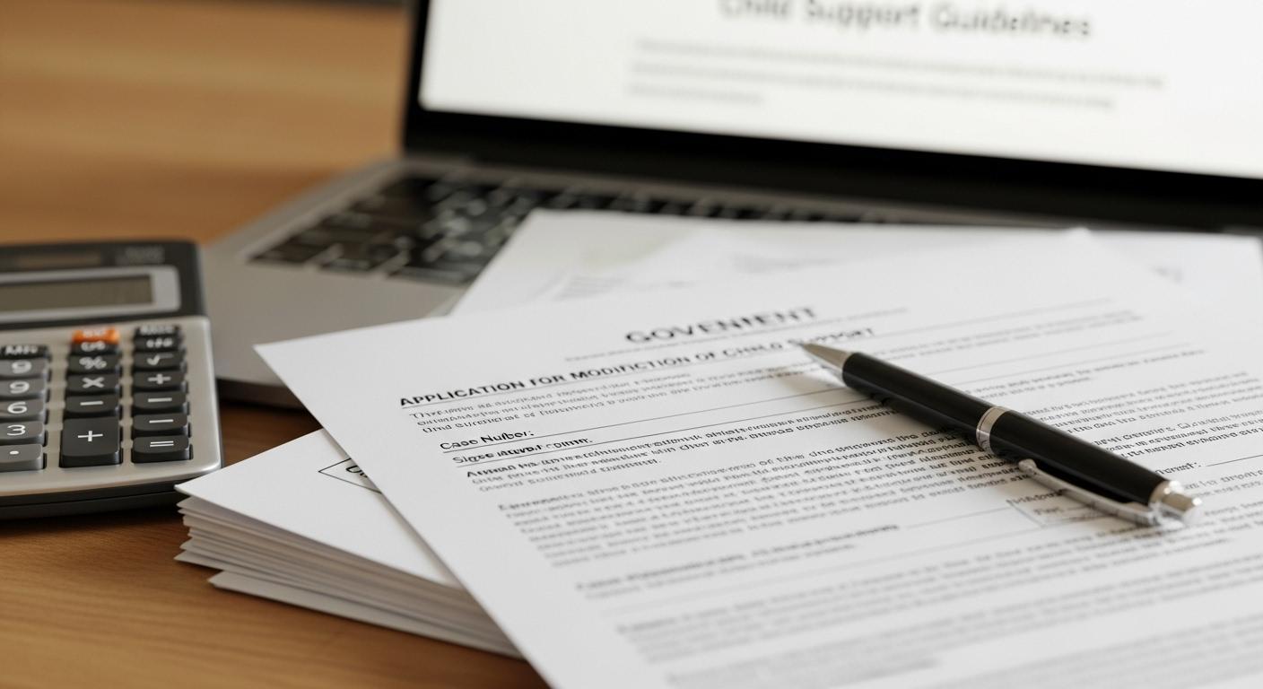 양육비 감액신청