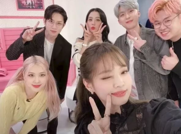 뜨뜨뜨뜨 블랙핑크 단체샷