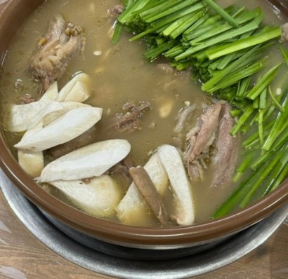오리백숙 만드는법