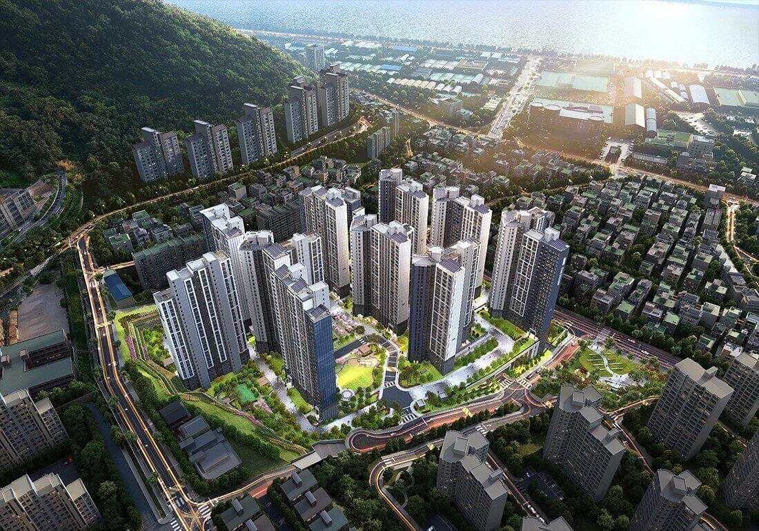 엄궁 더샵 리오몬트 조감도