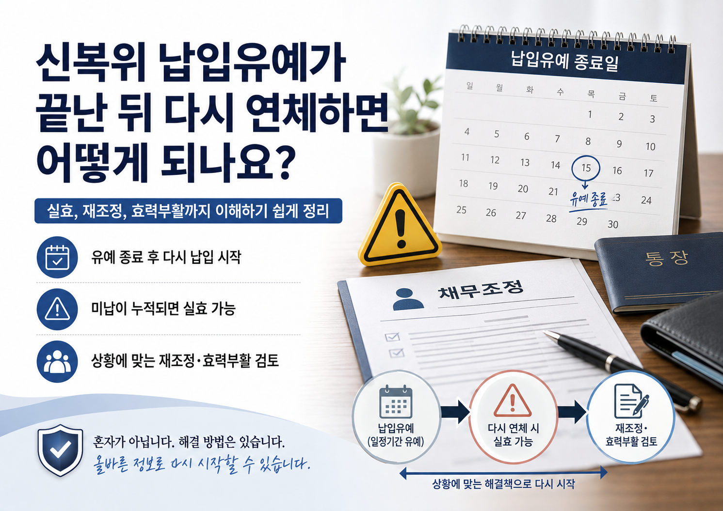 신용회복 납입유예