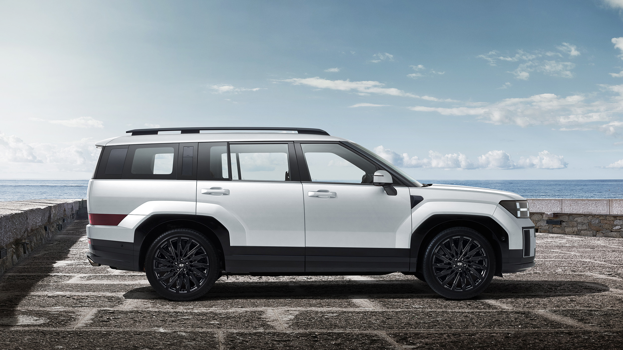 싼타페 풀체인지 캘리그라피 블랙잉크