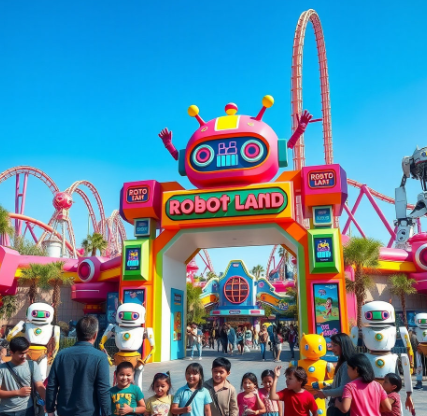 경남창원 로봇랜드 그림