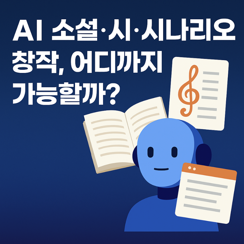 AI 소설&middot;시&middot;시나리오 창작, 어디까지 가능할까? 관련 썸네일