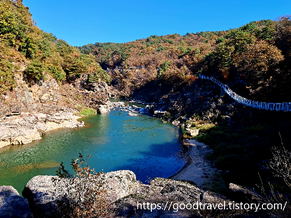 철원한탄강 주상절리 드르니 순담매표소 비교