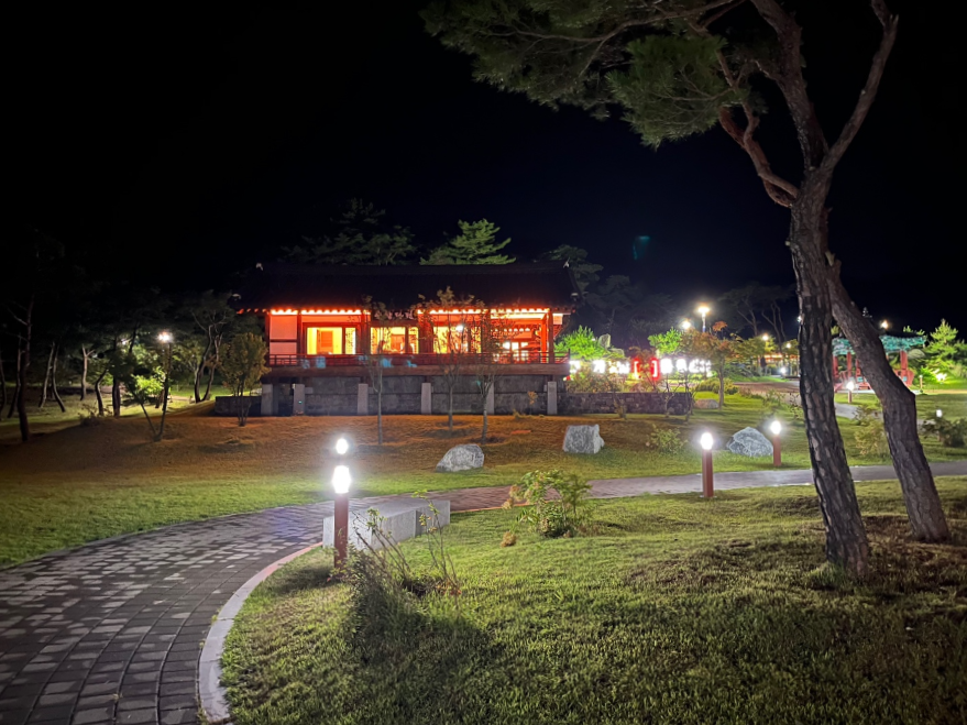 경북 김천 사명대사공원 야경