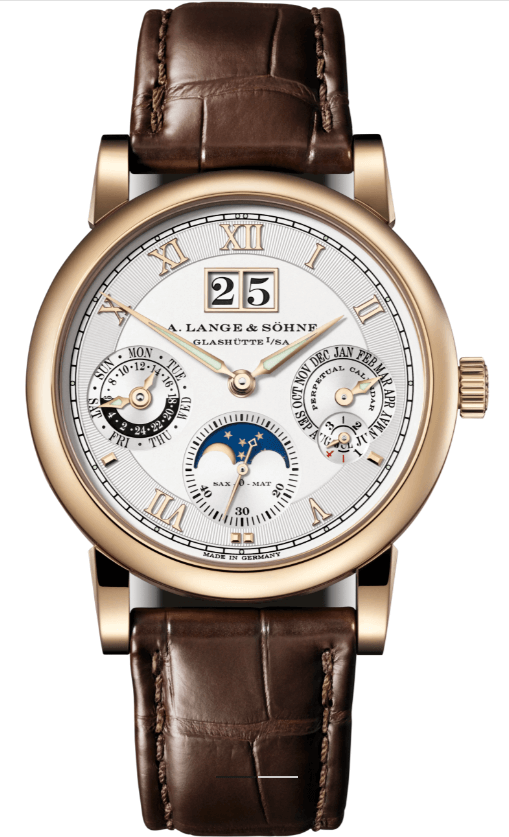 LANGEMATIK PERPETUAL 18캐럿 허니골드