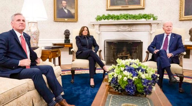 미국 부채한도 협상 표결 통과소식