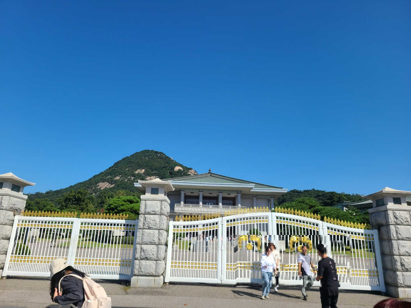 청와대 관람 하기