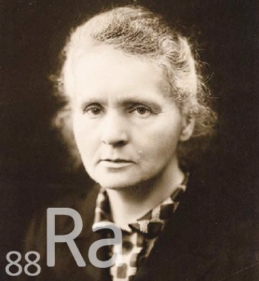 라듐(Ra) 발견과 퀴리 부인