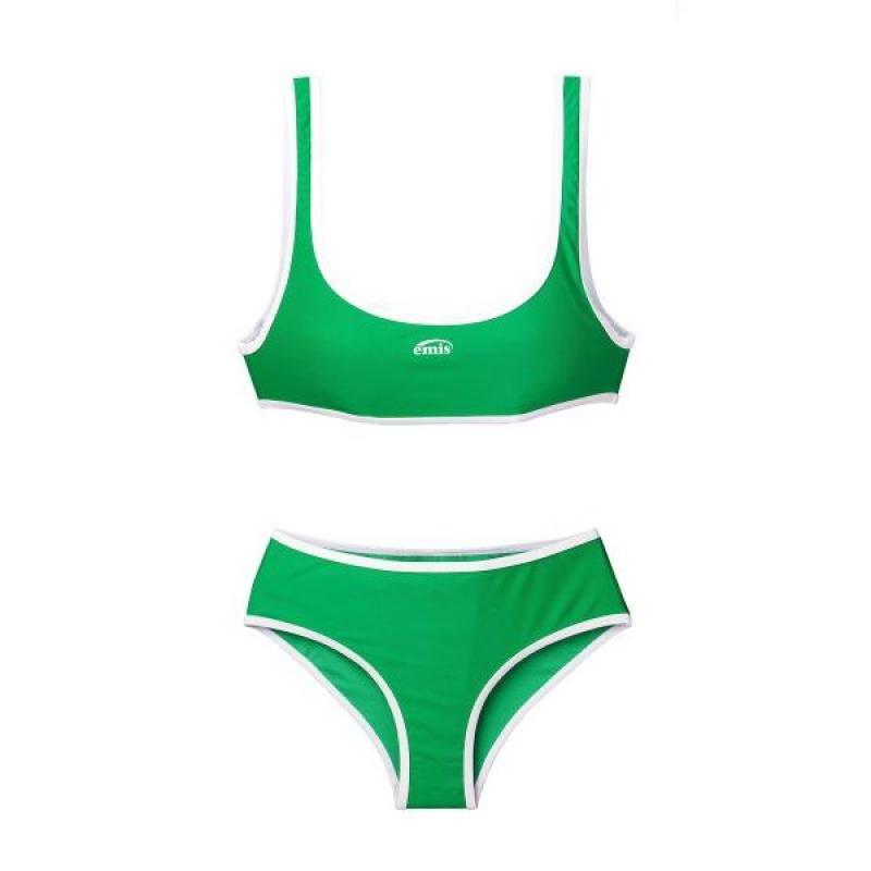 이미스 비키니 수영복 비치웨어 에미스포츠 세트그린