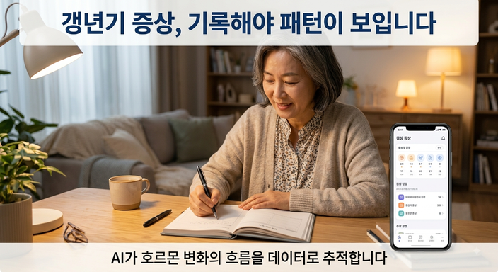 AI 갱년기 증상 추적