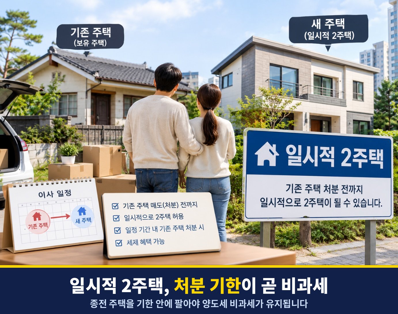 일시적 2주택 현장 모습