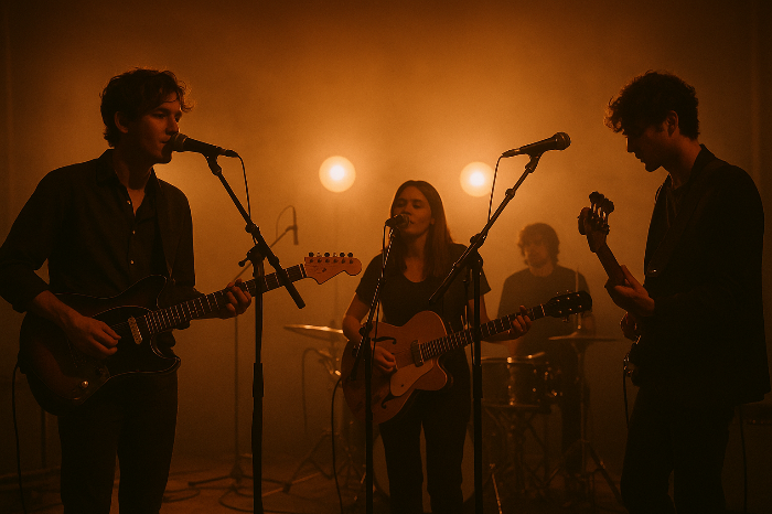 감성 밴드 공연이 부활하는 글로벌 음악 무드