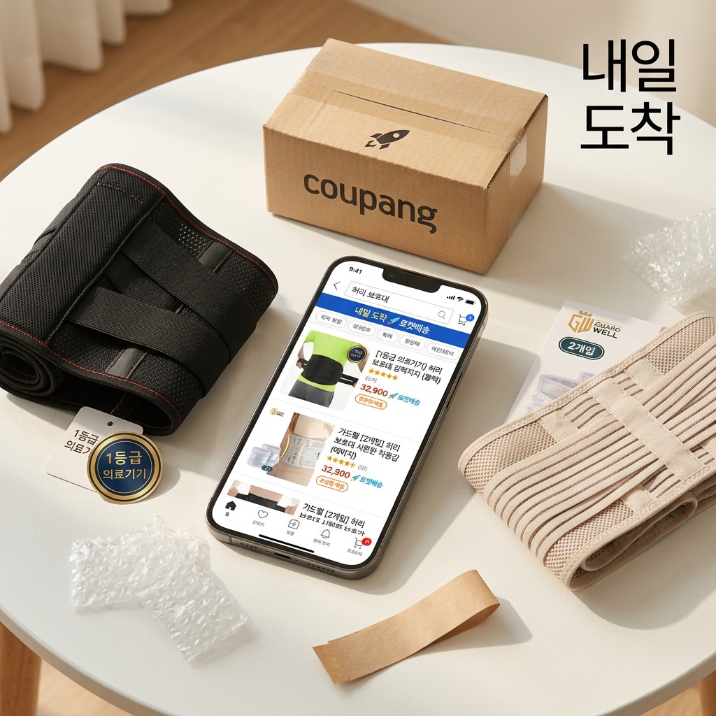 허리보호대 고르는법 올바른 자세 착용 후 변화