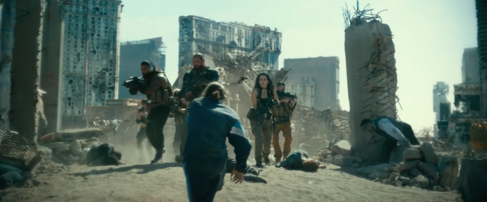 그래..이렇게 총질을 했어야지.. (영화 '아미 오브 더 데드')