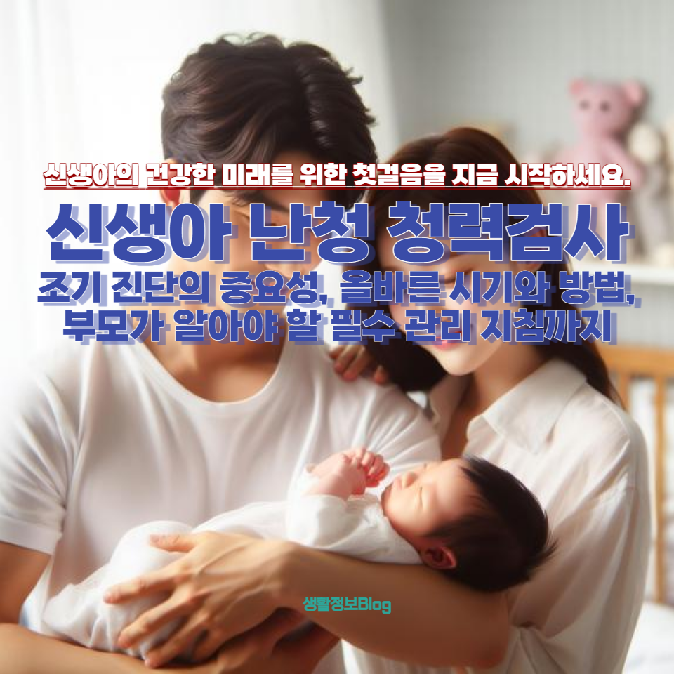 신생아 난청 청력검사에 관한 모든 것