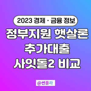 햇살론 금리