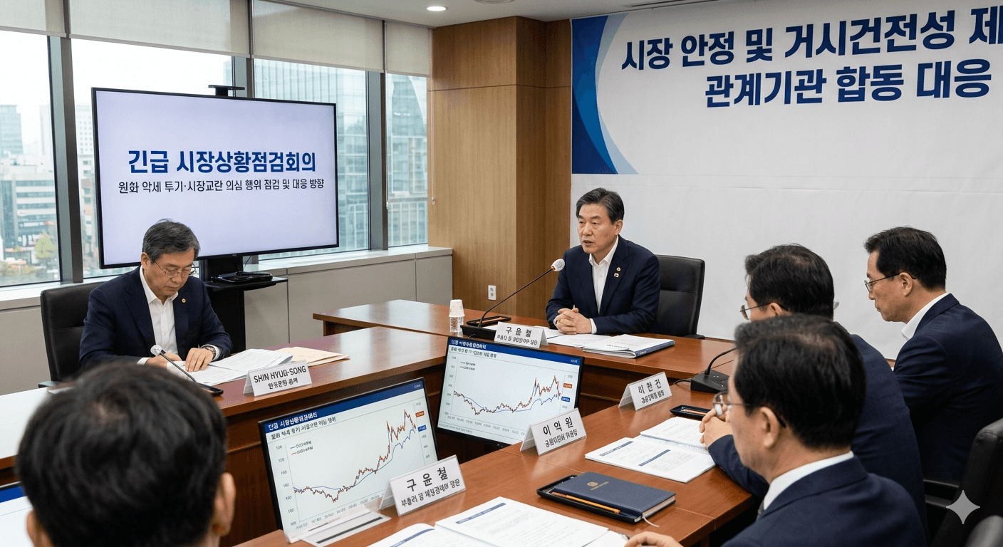 긴급 시장상황점검회의