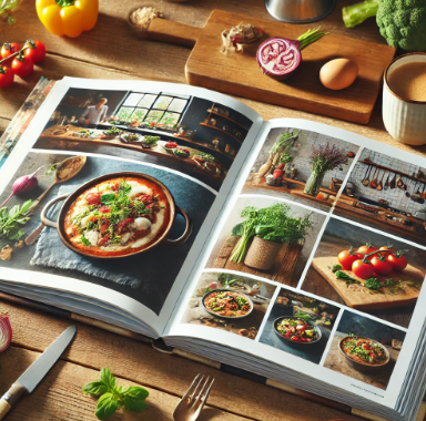 요리 트렌드 반영한 책 관련 사진