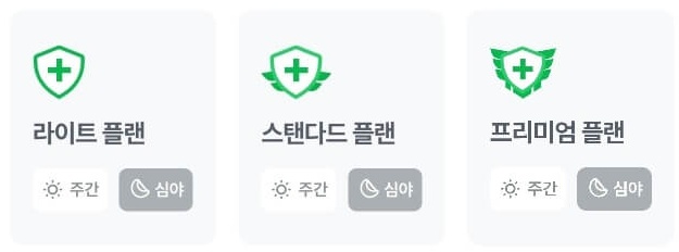 지쿠터 보험 라이트 플랜, 스탠다드 플랜, 프리미엄 플랜