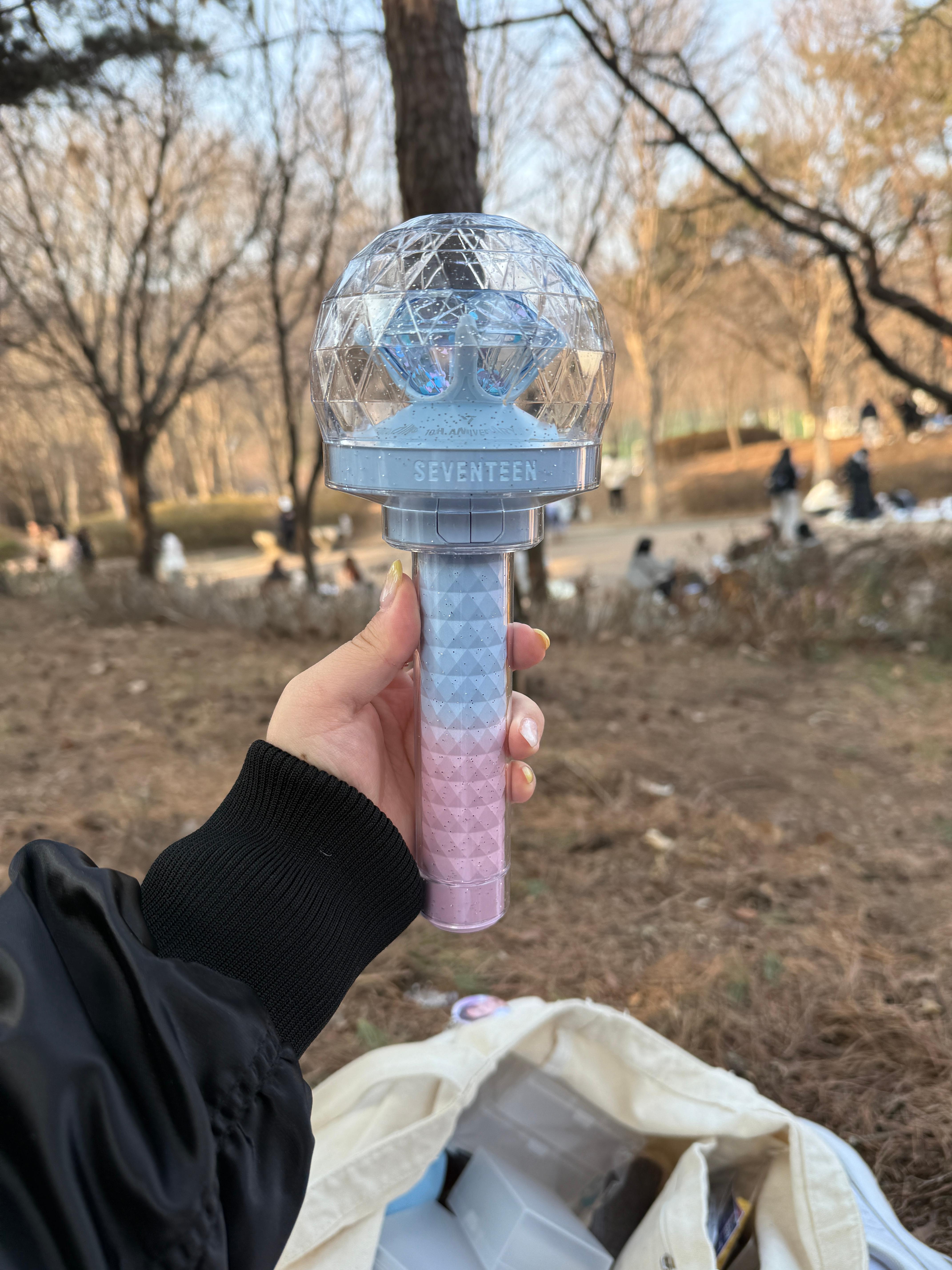 세븐틴 공식 응원봉 사진