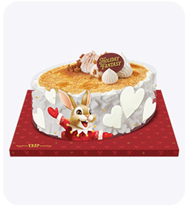 배스킨라비슨 크리스마스 아이스크림 케이크 골든 브퀼레 판타지 이미지 /출처: 배스킨라빈스 공식 홈페이지