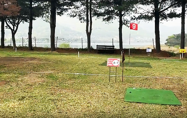 강변 따라 힐링 서종파크골프장