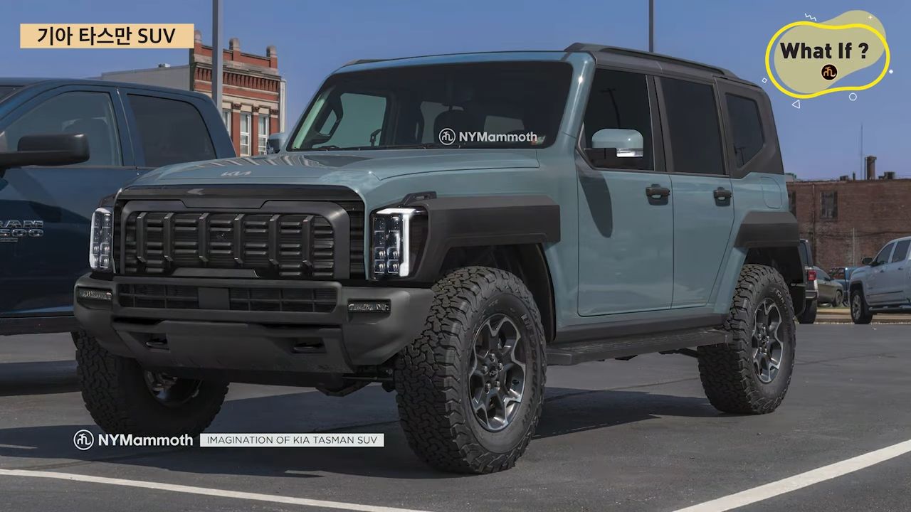 기아 '타스만 SUV' 상상도