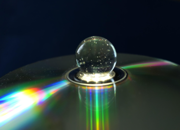 동그란 유리구슬