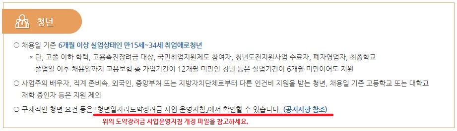 2023년 청년일자리 도약장려금