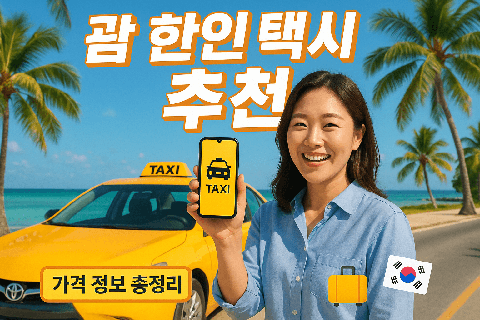 괌 한인 택시 추천 가격 정보 총정리